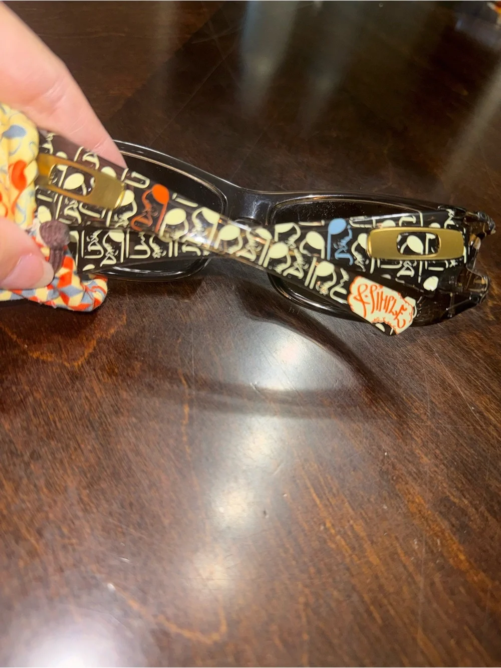 Oakley rare Robert Pimple Hijinx Brown Smoke w/ Dark Bronze Lenses retired